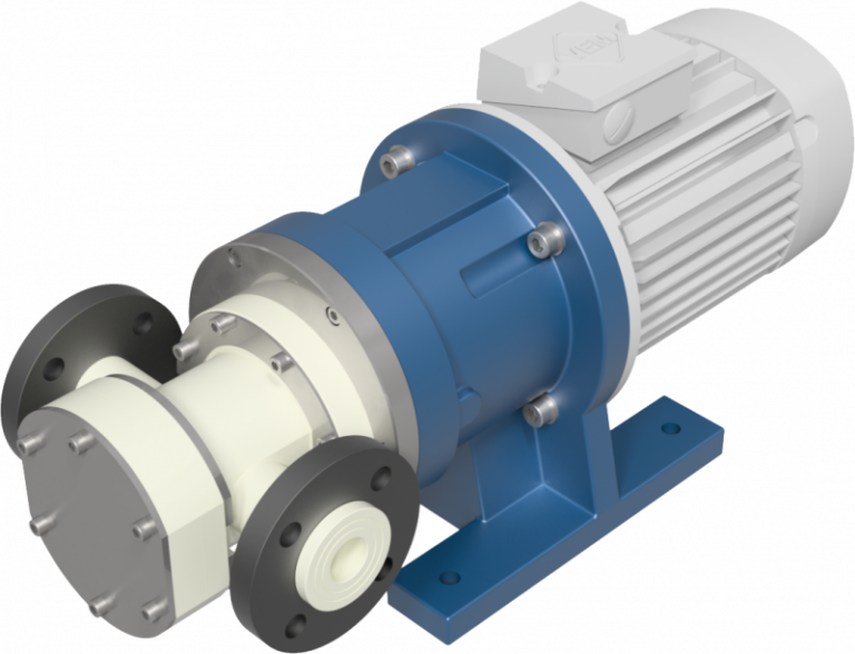 Chemie-Zahnradpumpe TEF-MAG® 1500 – Ansicht 1