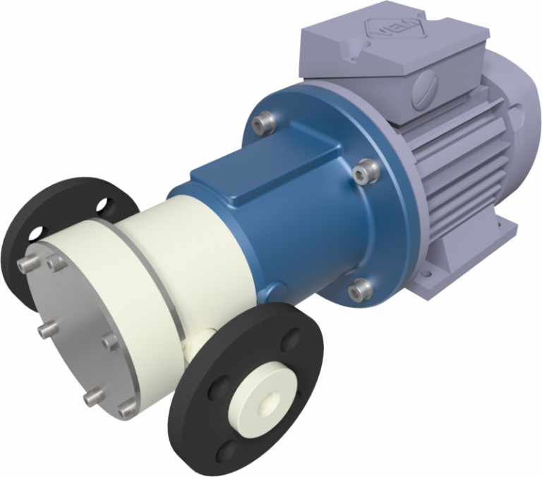 Chemie-Zahnradpumpe TEF-MAG® 200 – Ansicht 1