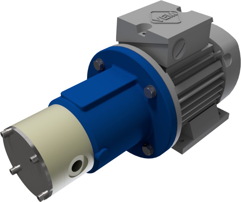 Drehschieberpumpe VANE-MAG® MP 514 – Ansicht 1