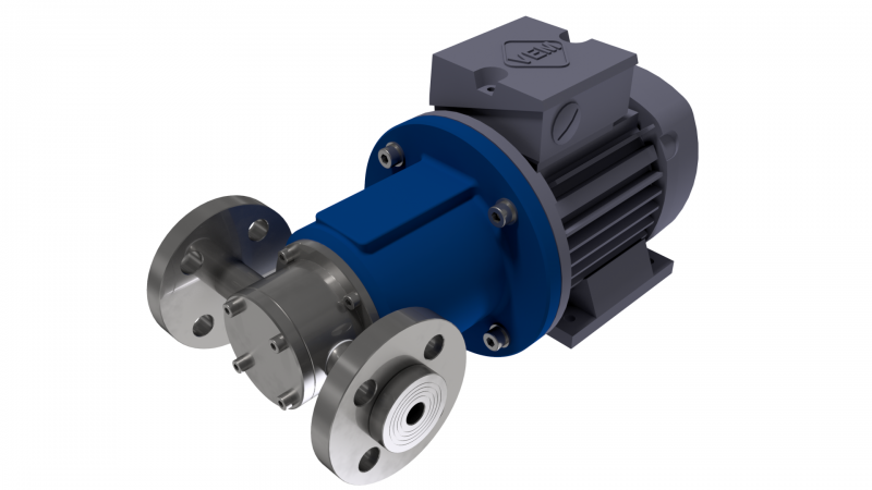 Drehschieberpumpe VANE-MAG® MPA 114 (I° Range) – Ansicht 1