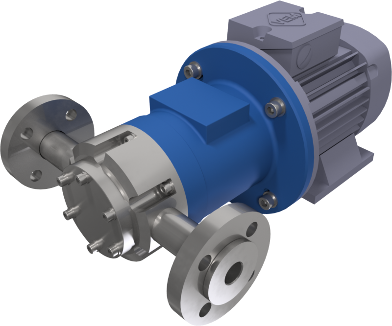 Drehschieberpumpe VANE-MAG® MPA 814 (II° Range) – Ansicht 1