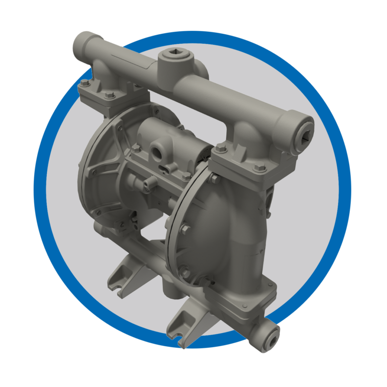 Air-operated double diaphragm pumps