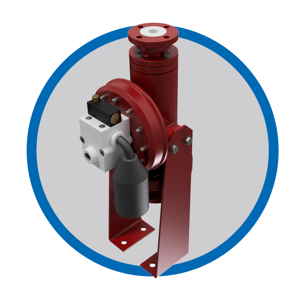 Air-operated cylinder diaphragm pumps
