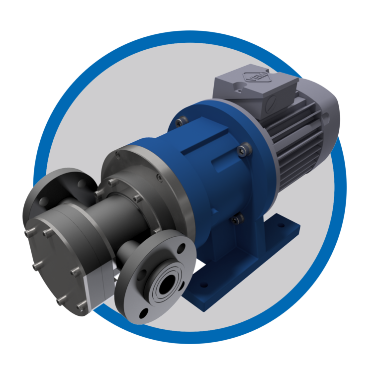 Magnetic-drive gear pumps