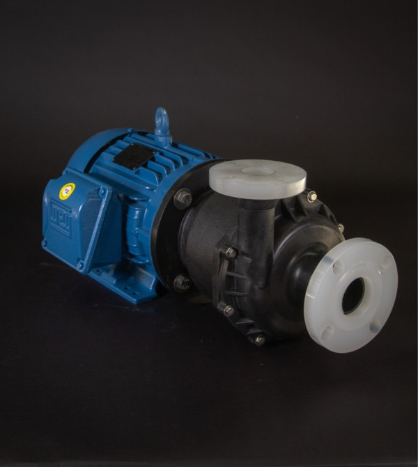 TE-8C-MD With Flanges Magnetic Drive Pump – Ansicht 1